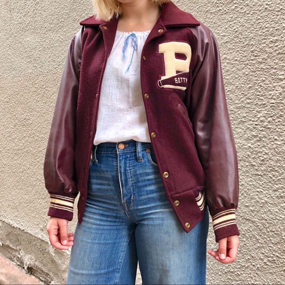 Vintage 50s Letterman Jacket